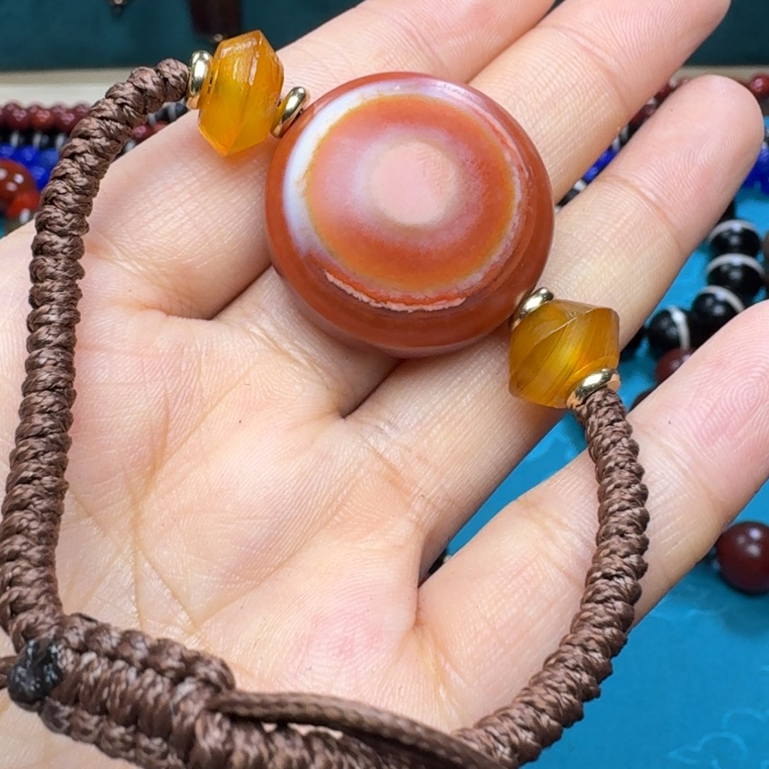 玛瑙/玉髓未镶嵌项链