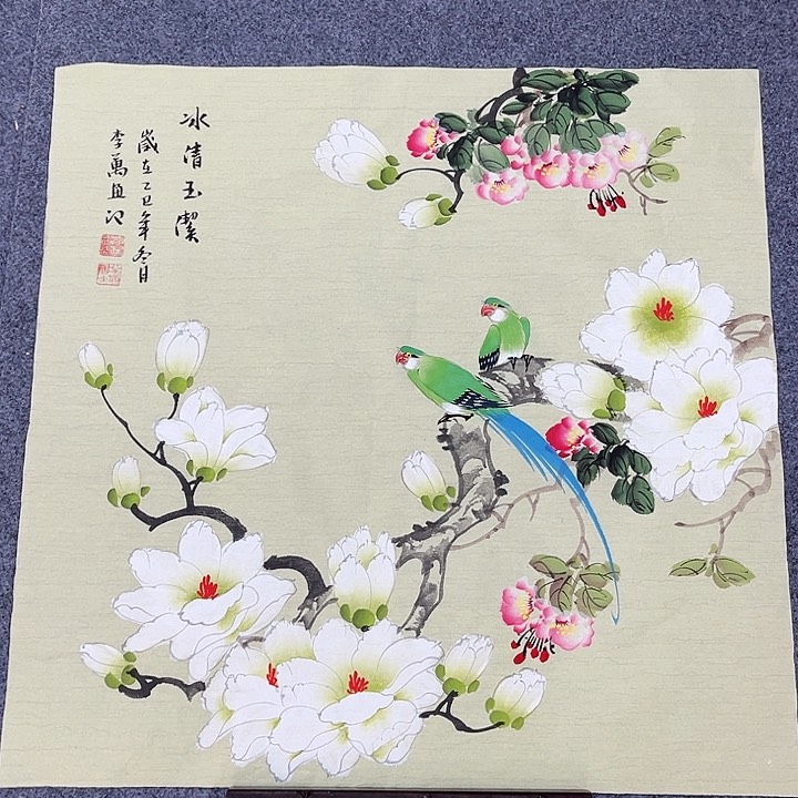 国画手绘国画真好看