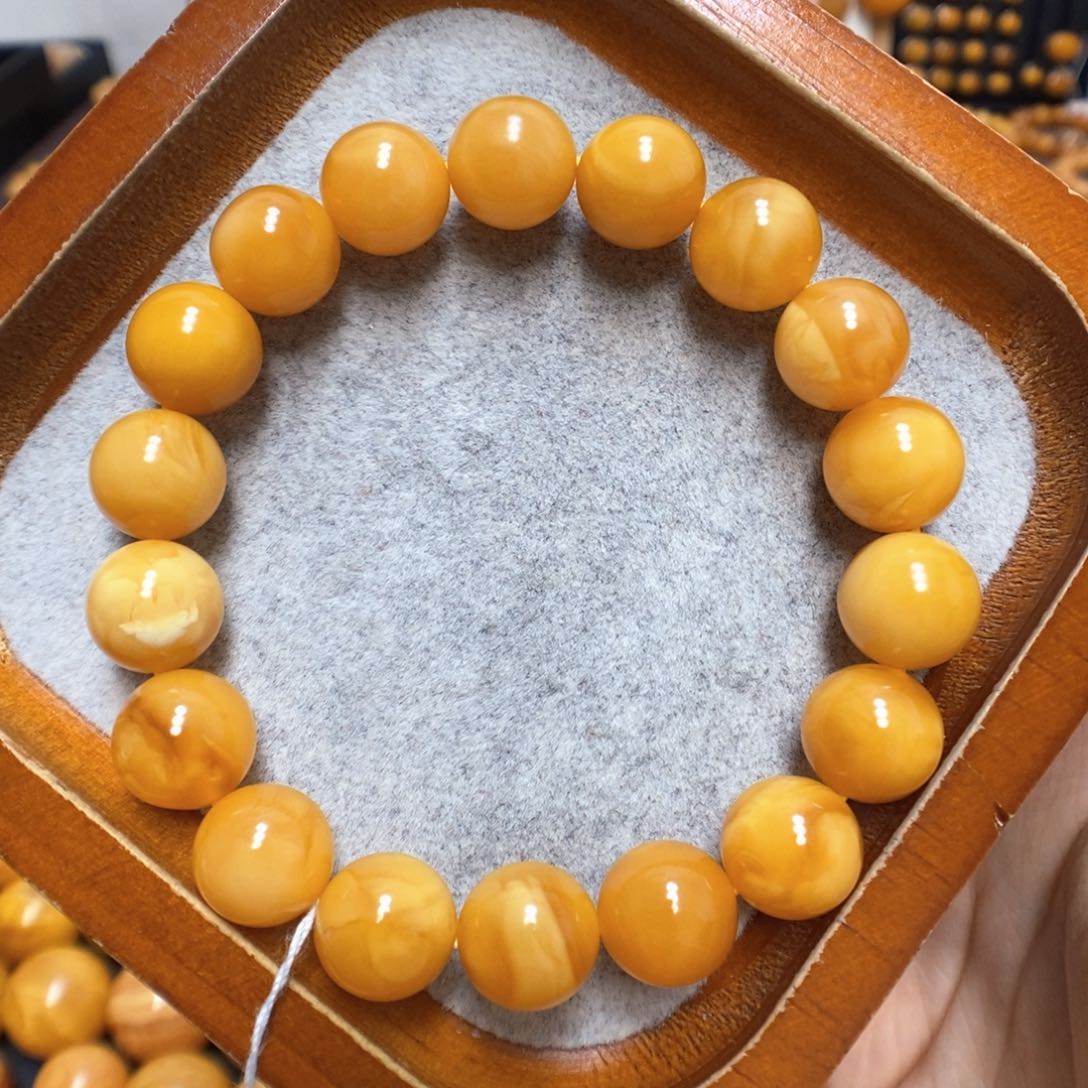 蜜蜡手链未镶嵌蜜蜡