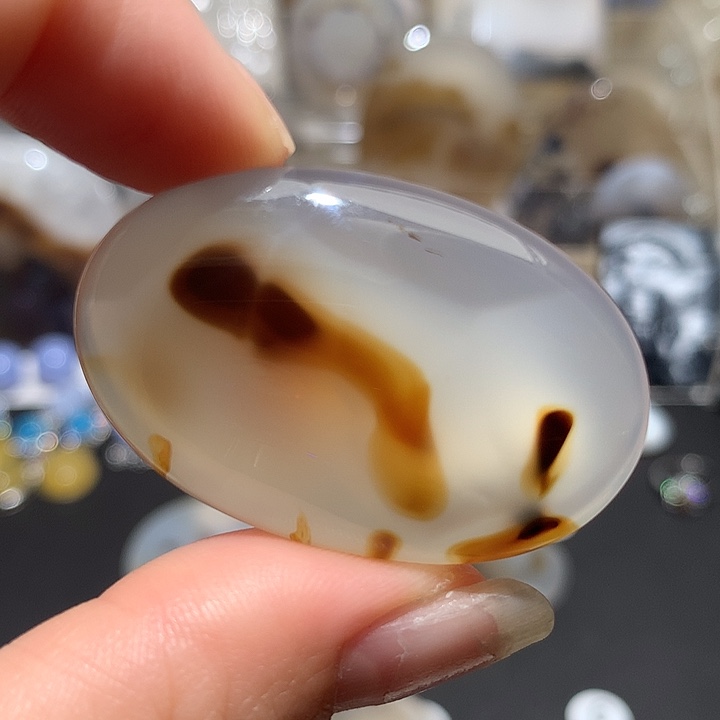 未镶嵌玛瑙/玉髓珠宝奇石