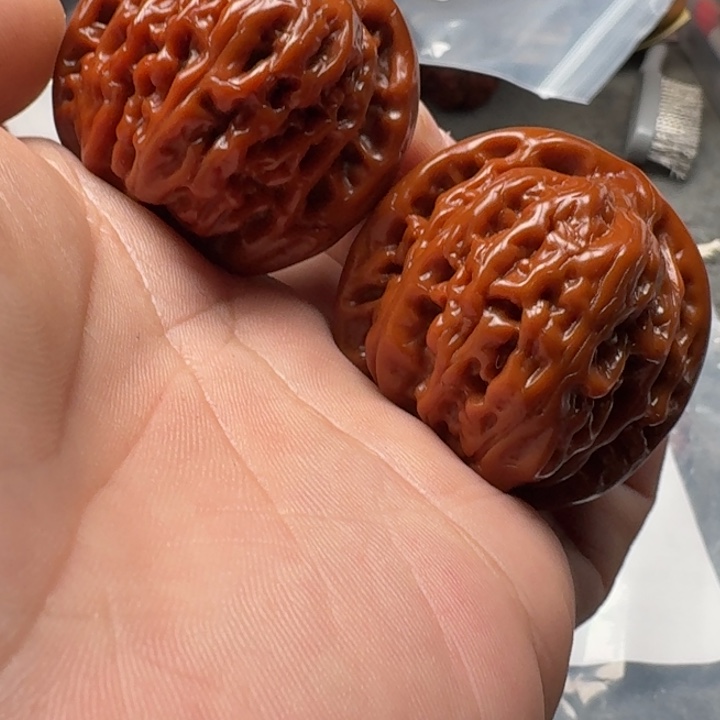 ****梅文玩核桃吊坠望月023