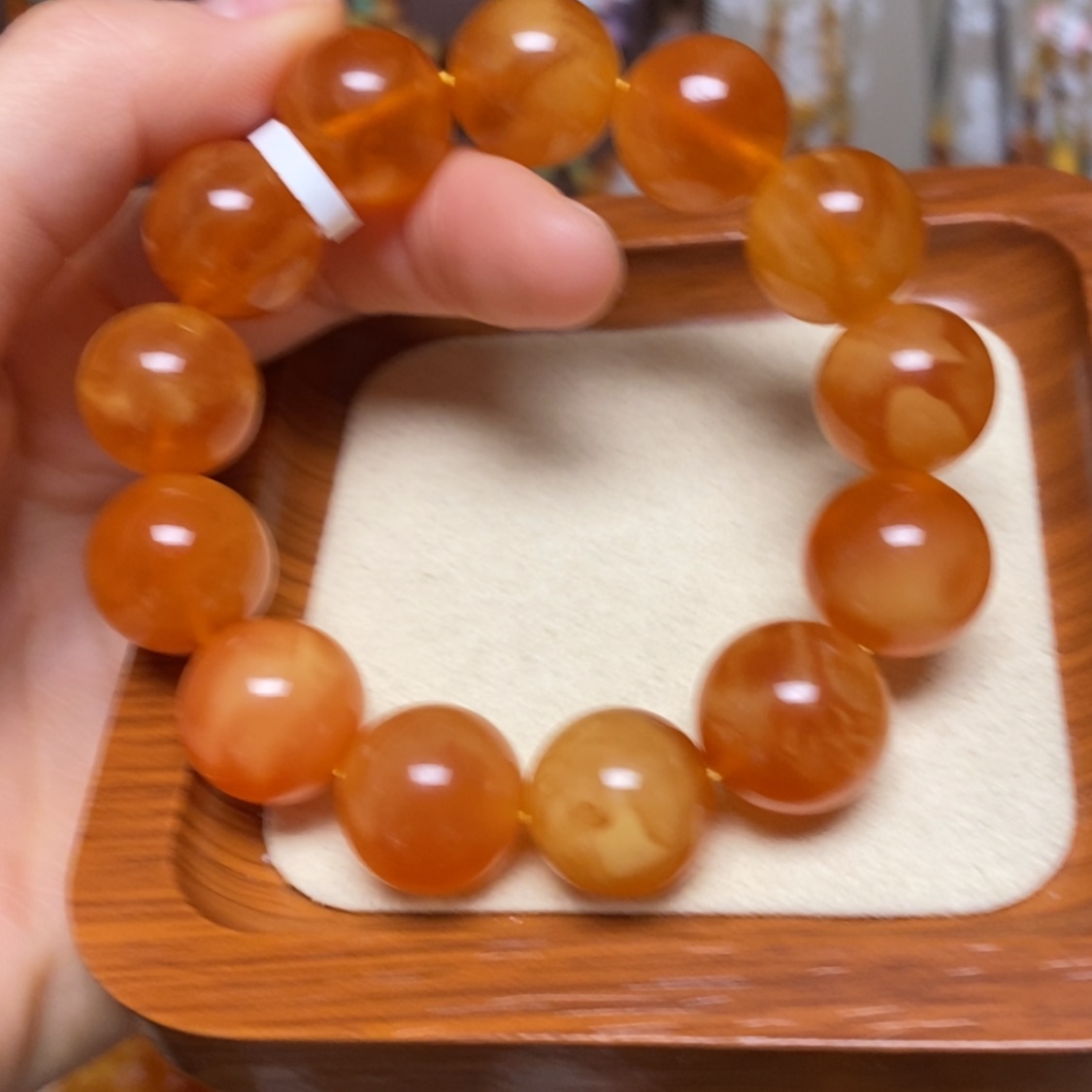 【闪购商品】手链蜜蜡未镶嵌手串