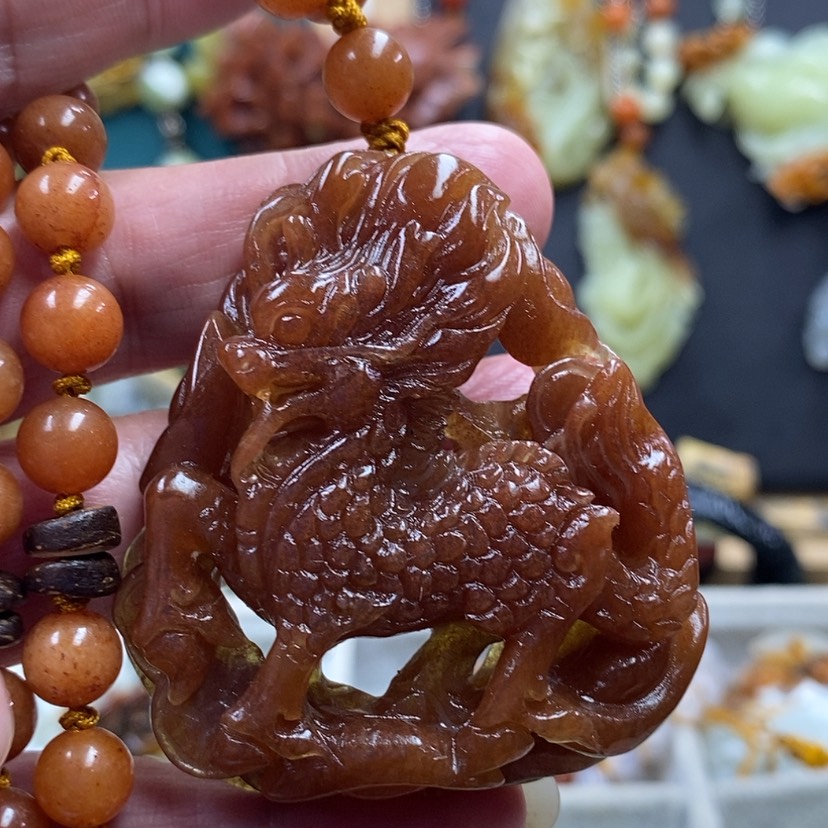 【闪购商品】蛇纹石玉吊坠未镶嵌