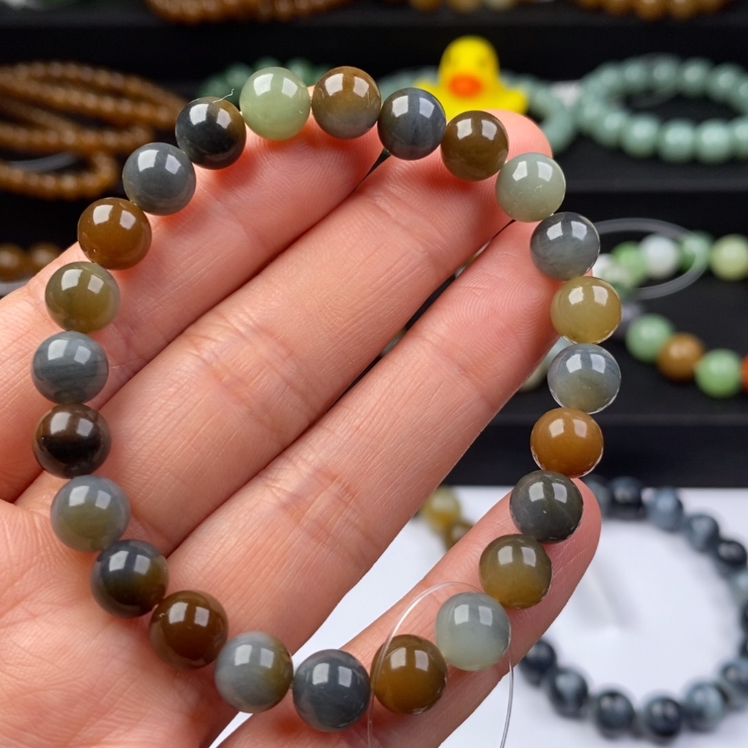 和田玉手串未镶嵌