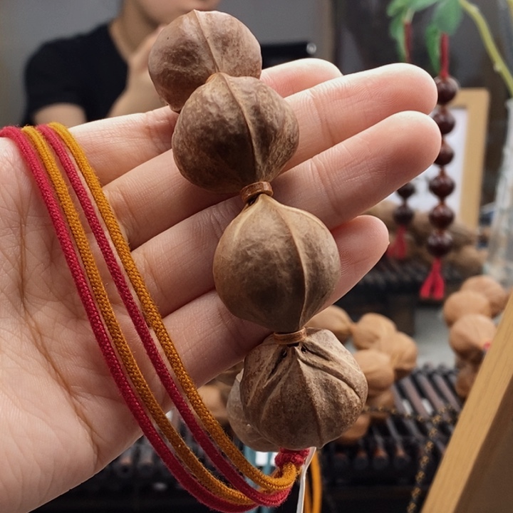 吊坠橄榄核择**年梅林铁