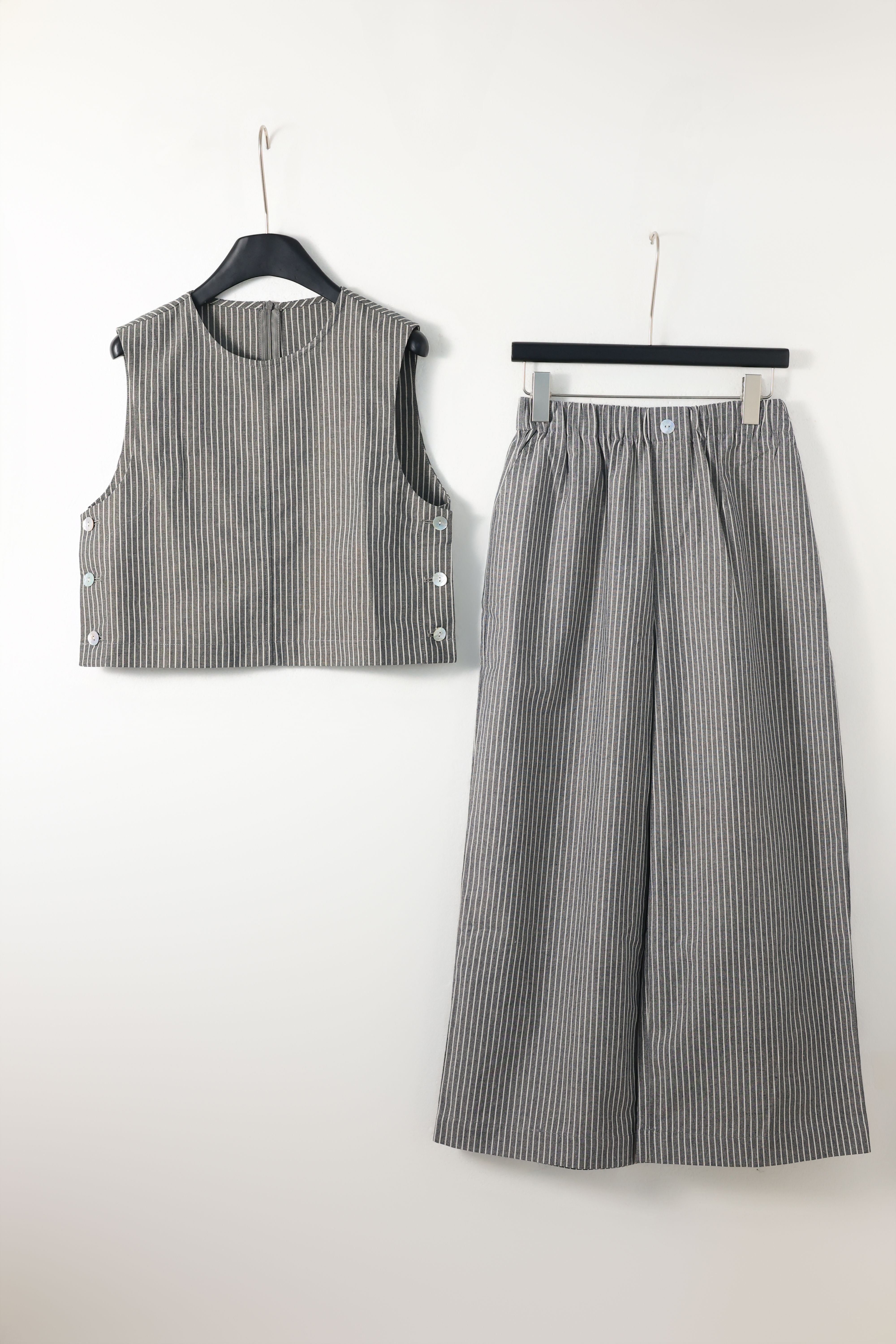 [H.MDSL]新款时尚慵懒风极简风欧美风加短裤时尚套装#03