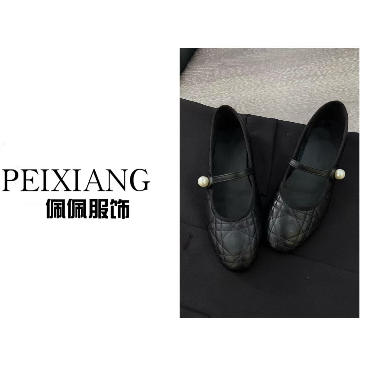 佩佩JA 【小香风单鞋】鞋子 W3120 6026207百搭英伦风圆头