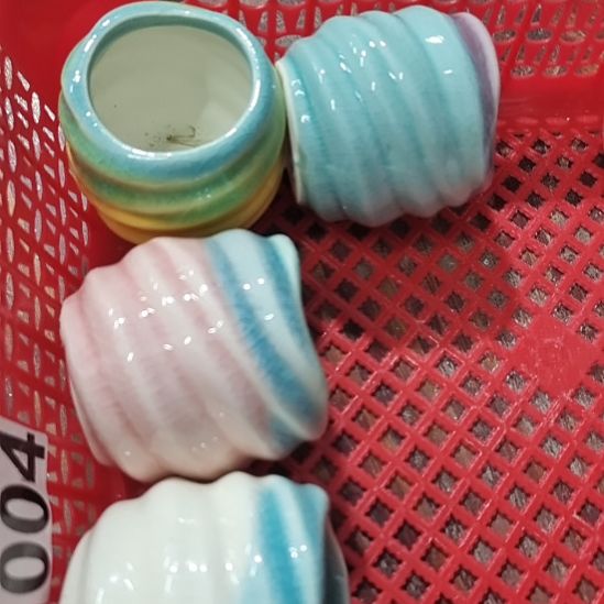 微瑕陶瓷花盆满12包邮