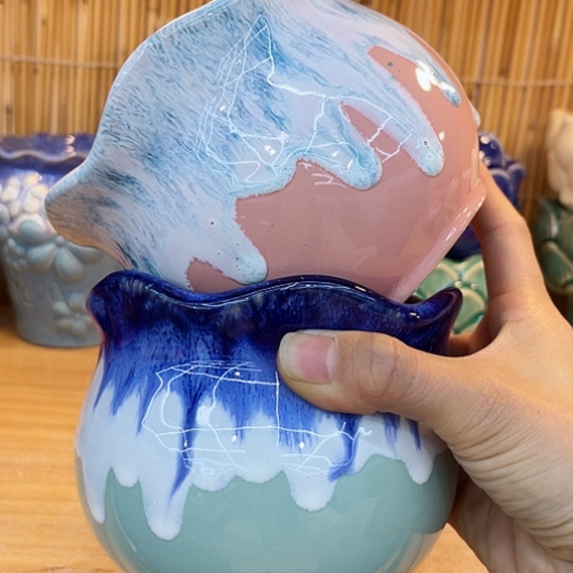 【闪购商品】陶瓷花盆
