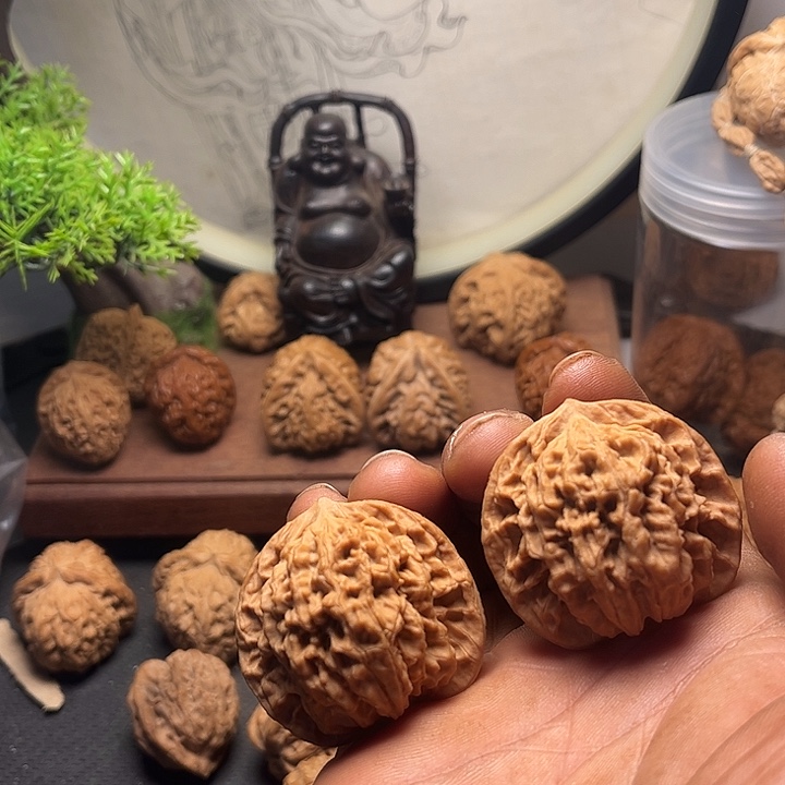 吊坠文玩核桃41盘龙纹