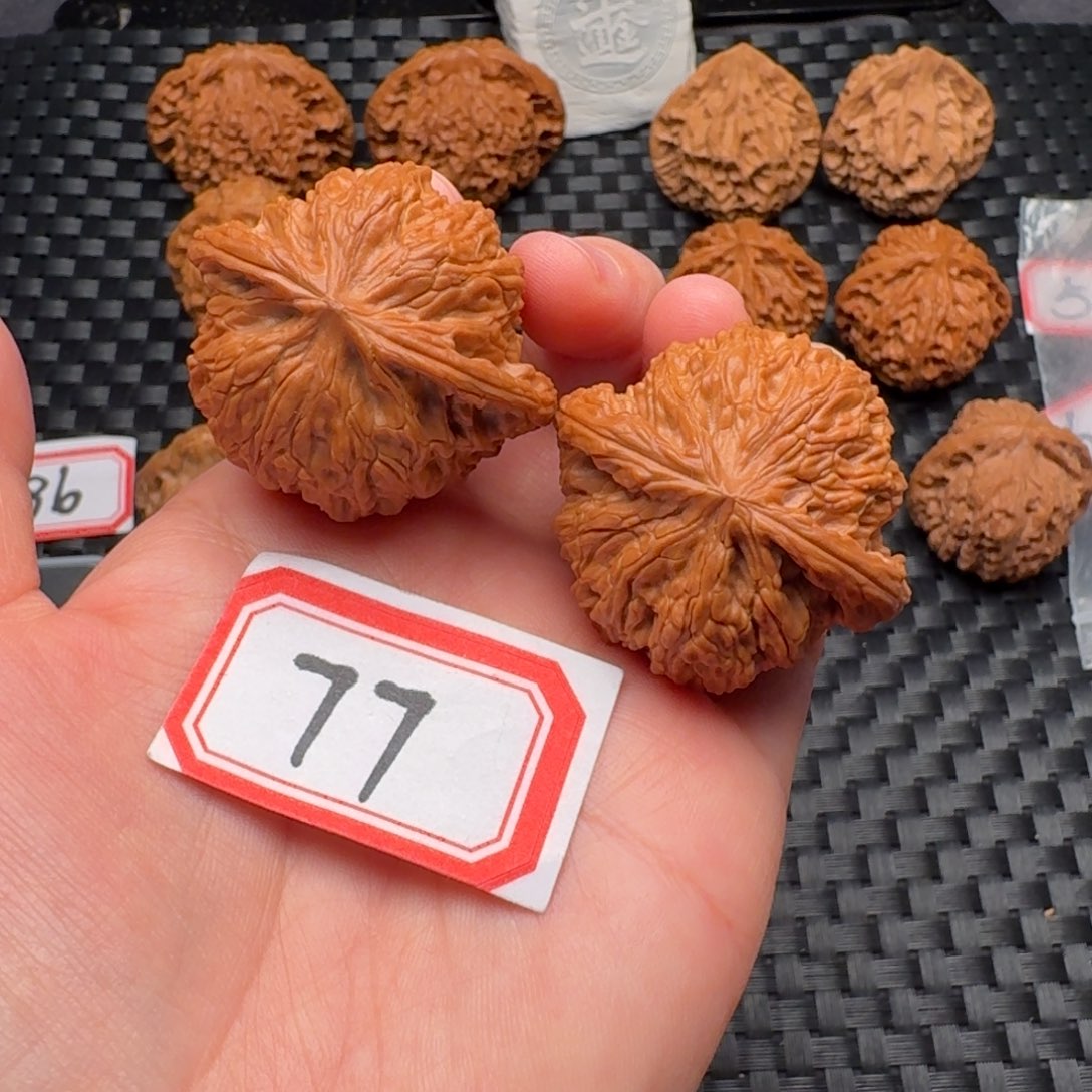 核桃把件磨盘43尺