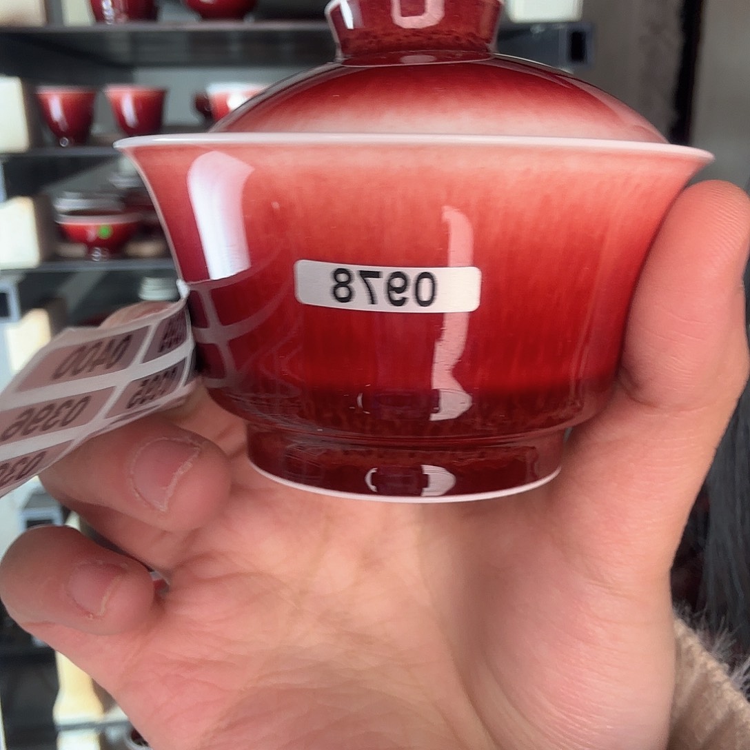 瓷片景德镇郎红陶瓷