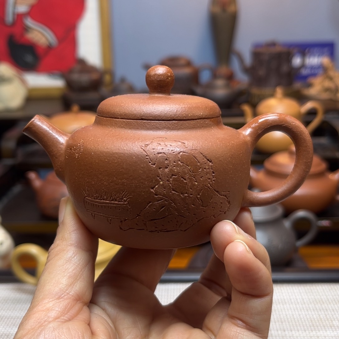 紫砂茶壶紫砂茶具半手工制作
