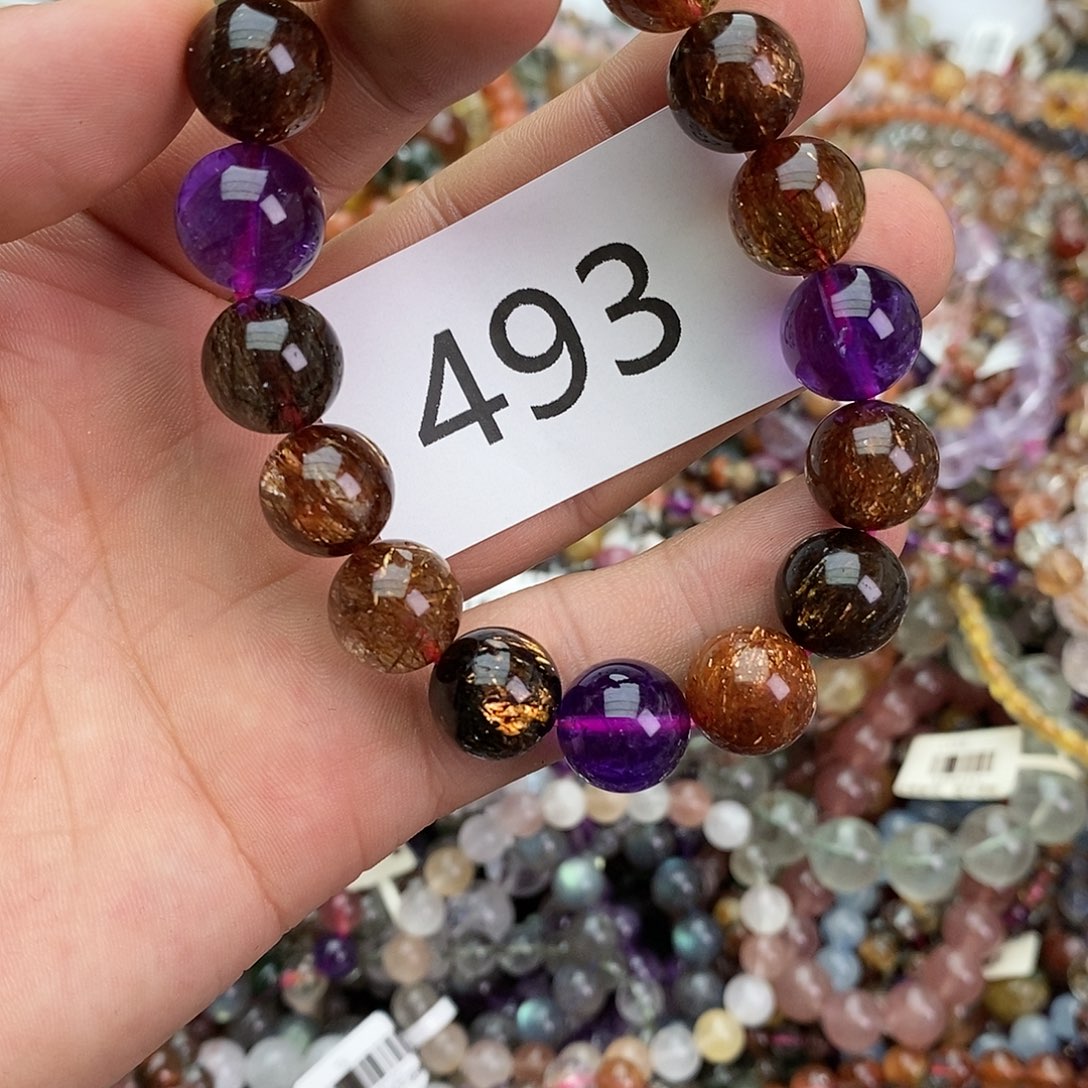 水晶未镶嵌手链手链