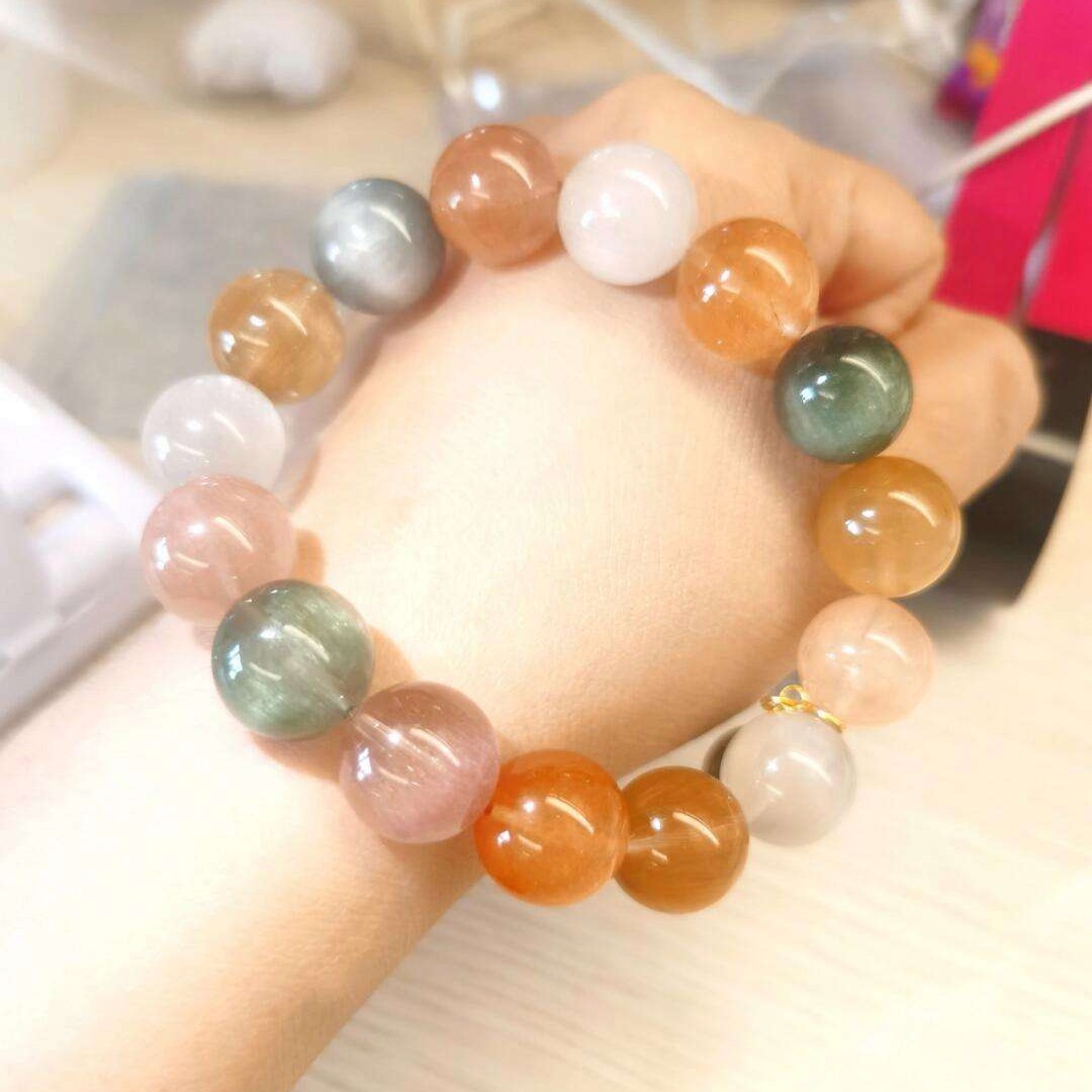 【欧气满满】天然水晶玛瑙对碰(默认待拆)