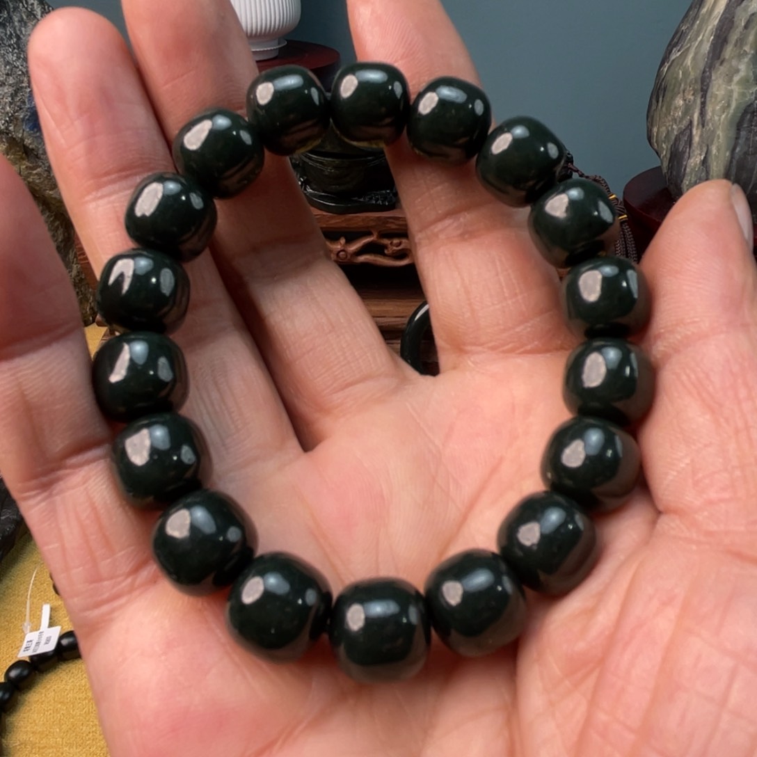 和田玉手链未镶嵌