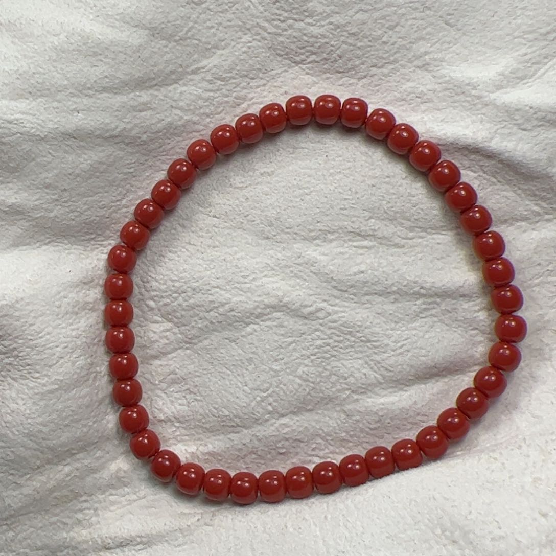 南红玛瑙手串未镶嵌