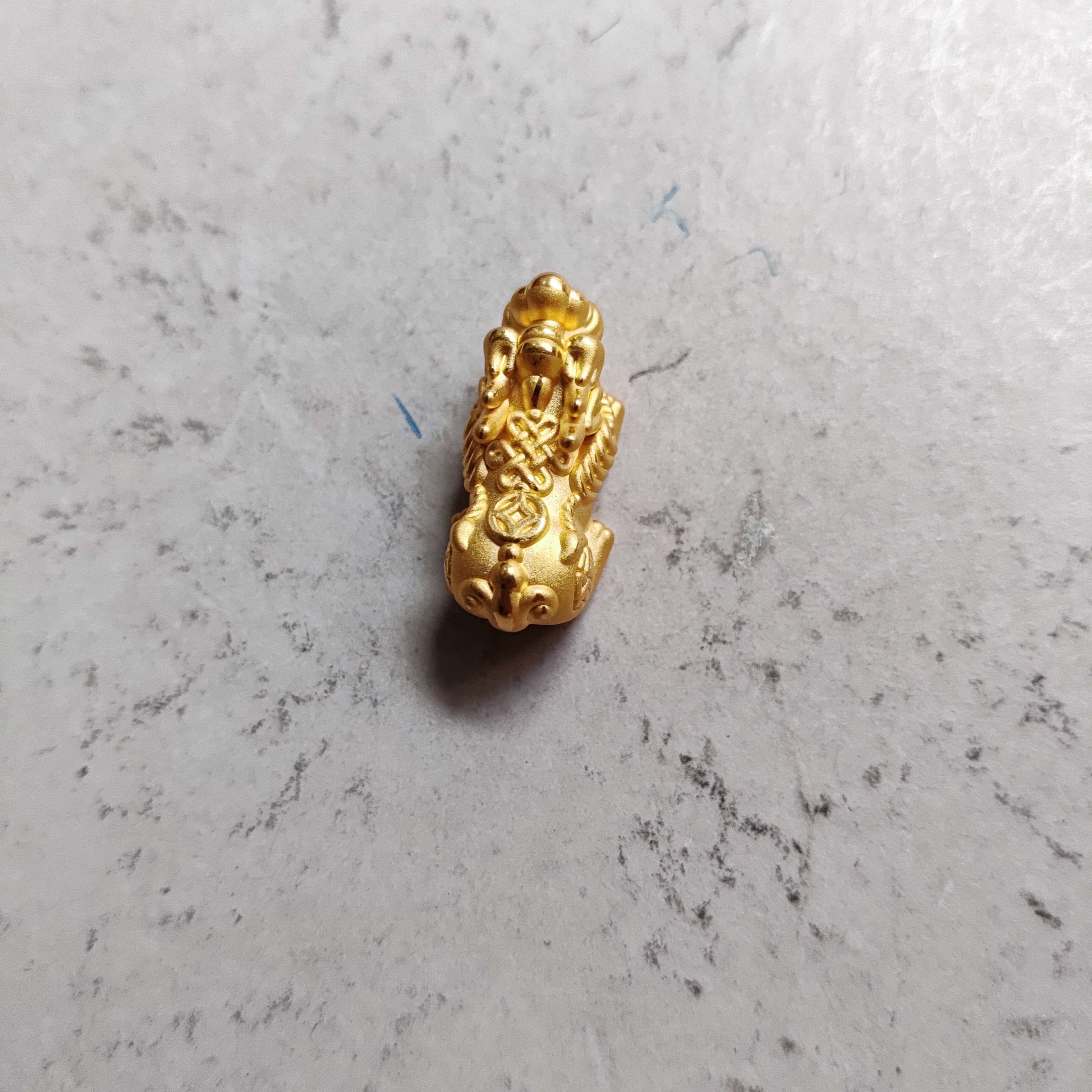 金元宝足金999貔貅珠子首饰