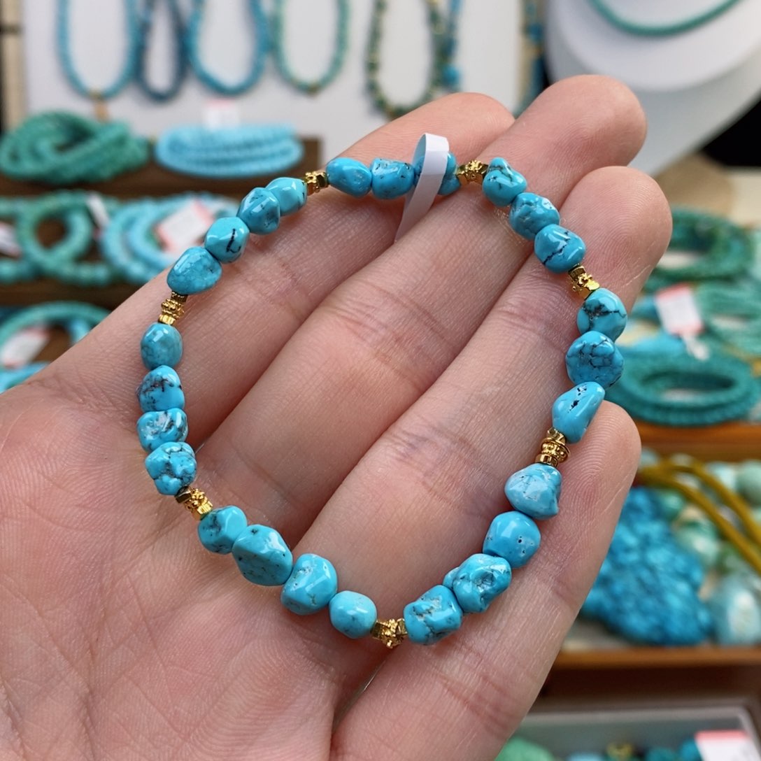 未镶嵌绿松石手串