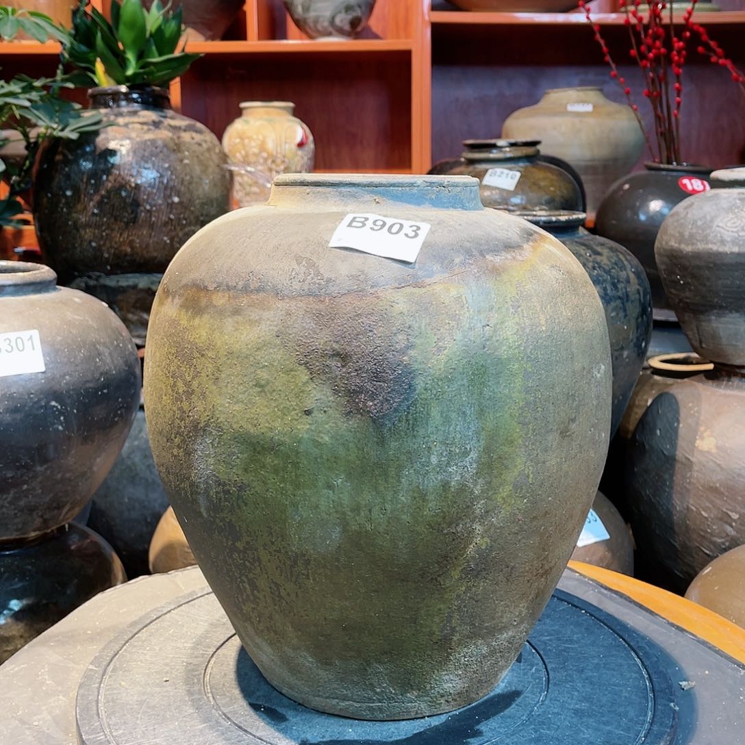 恩*?翔宇老物件老陶罐b903