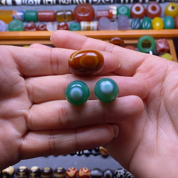 没***事玛瑙/玉髓未镶嵌巴西玛瑙饰品桶珠