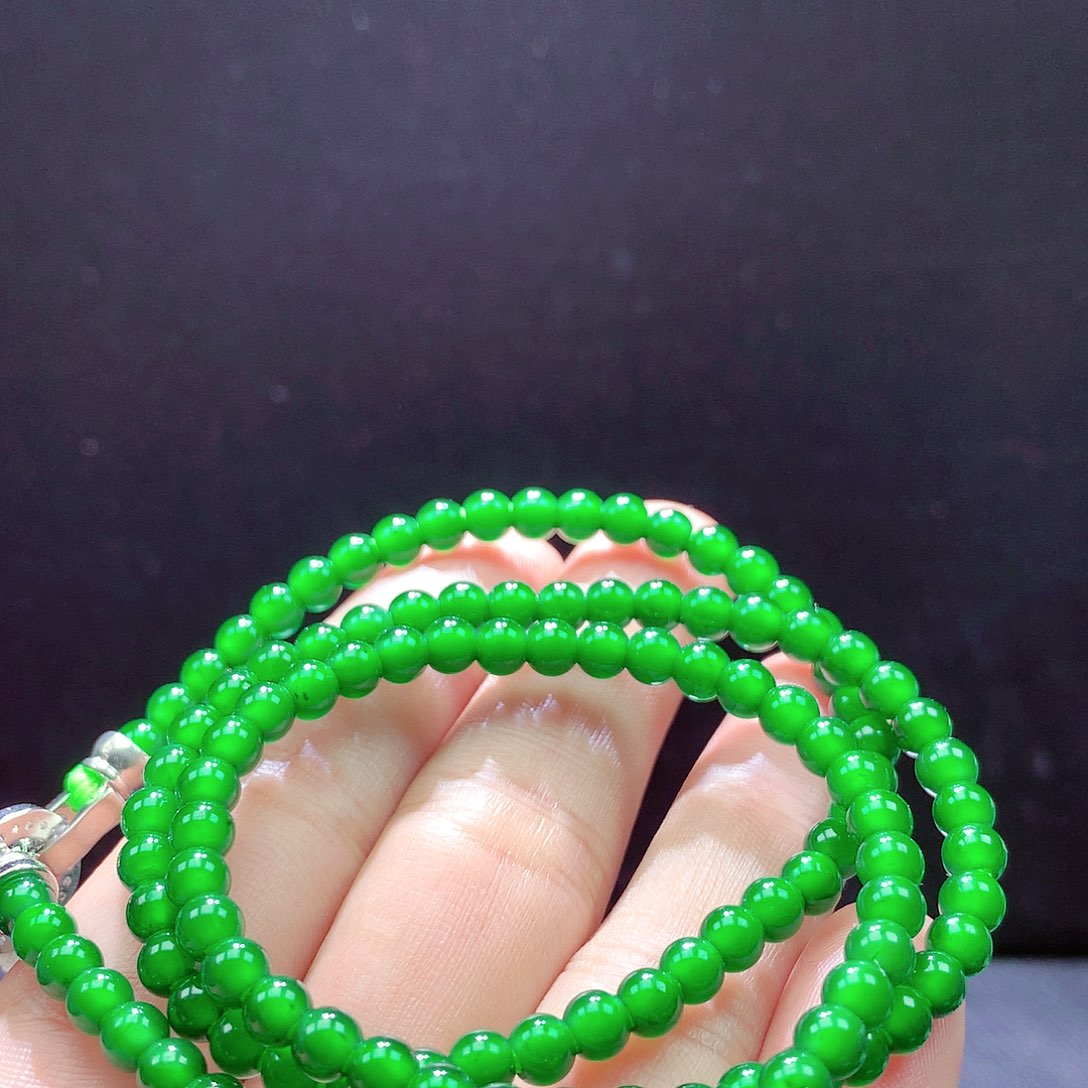 翡翠手链未镶嵌项链