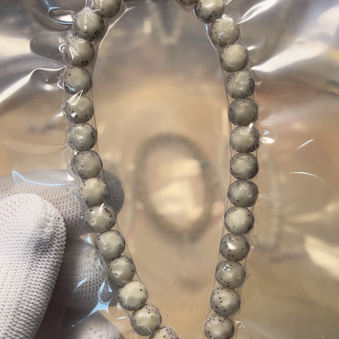 手串星月菩提8改满工无相冰糖料