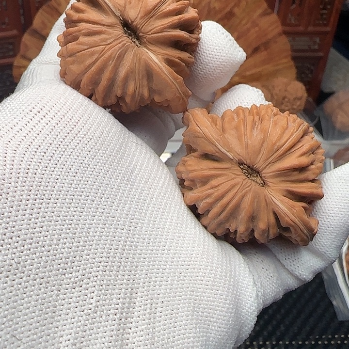 吊坠文玩核桃全品49尺四座楼