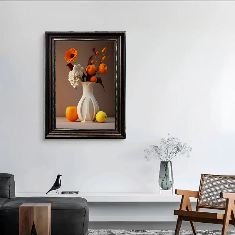 现代新古典简约客厅餐厅装饰画挂画DS83