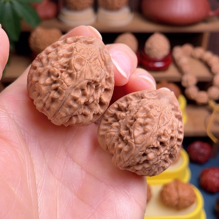 文玩核桃把件将军令36