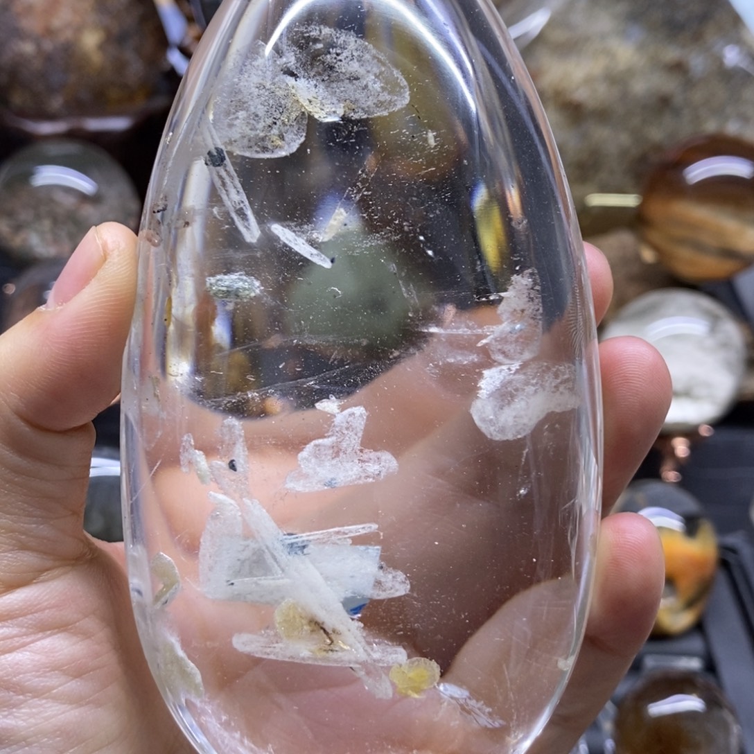 水晶珠宝半成品未镶嵌