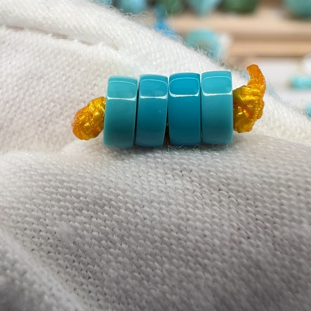 绿松石未镶嵌配饰4.6mm