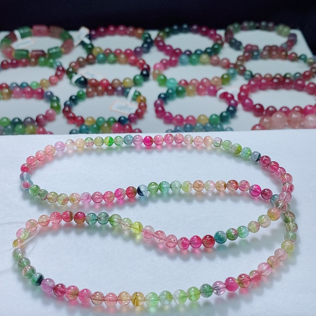 手链未镶嵌碧玺5.2mm左右