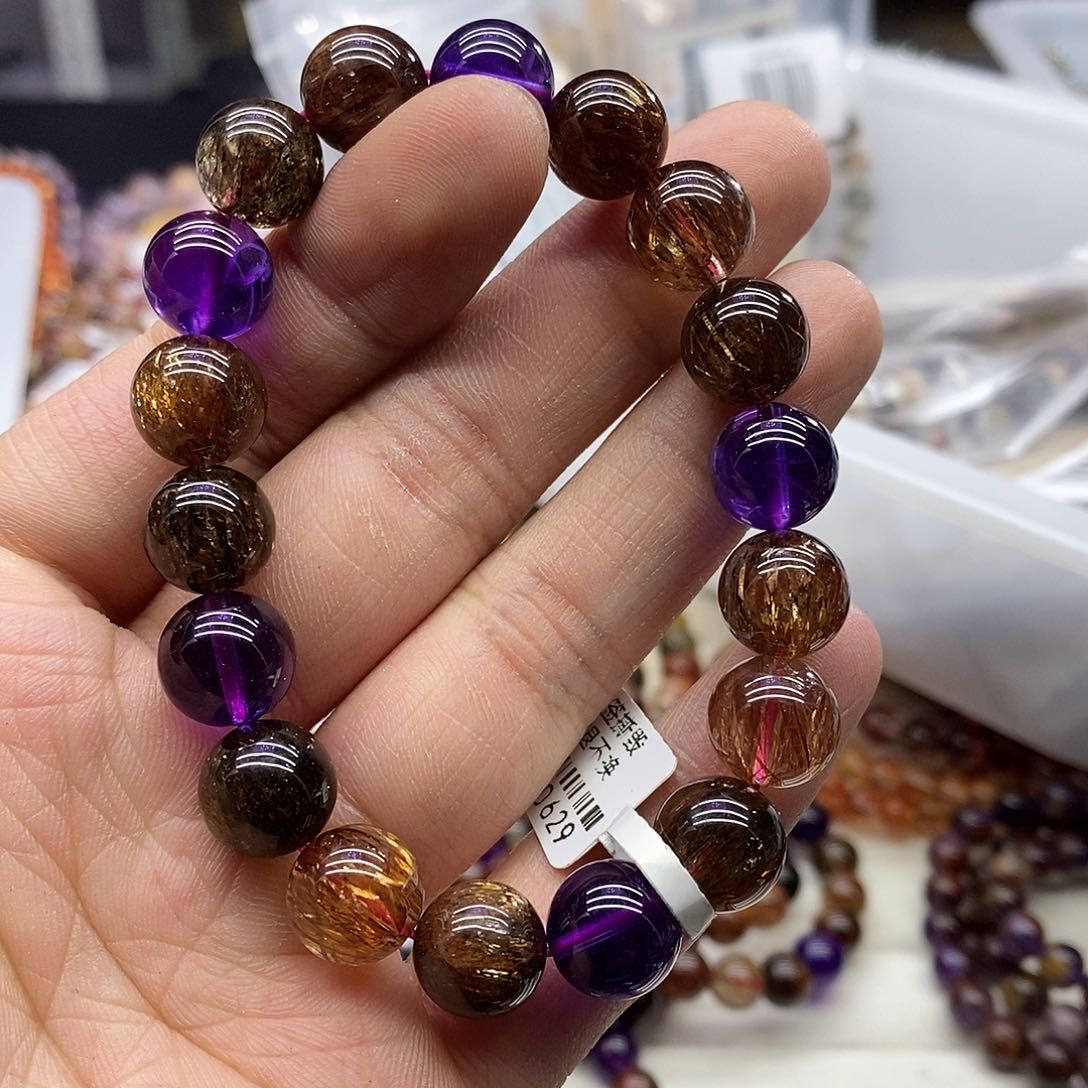 水晶手串未镶嵌天然