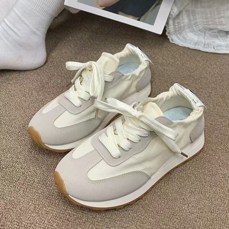 芭蕾系列阿甘德训鞋2025新款透气春季百搭帆布鞋女潮-0085