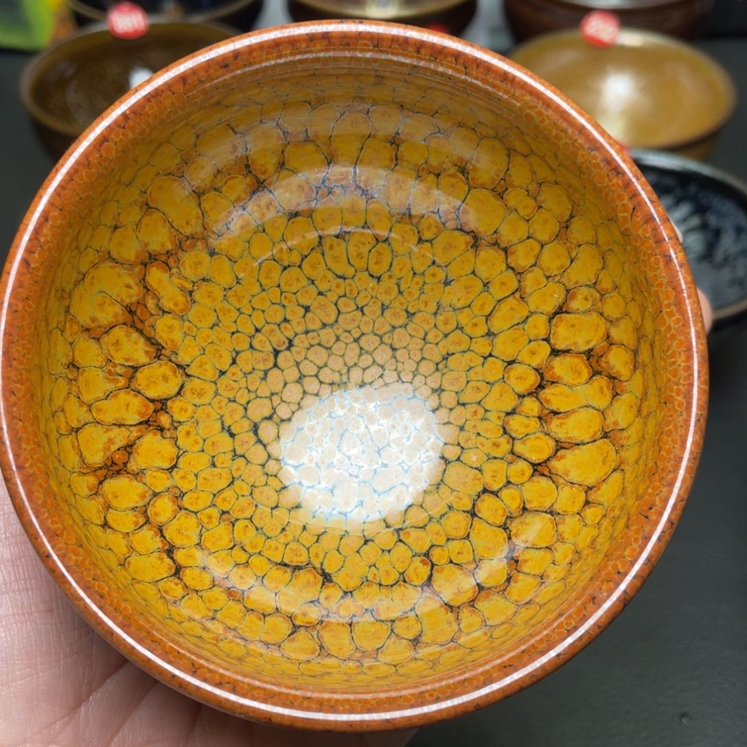 茶盏橘****子931 建窑建盏茶盏