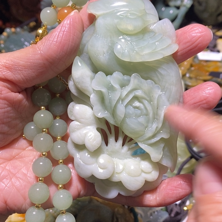 岫玉岫玉吊坠未镶嵌