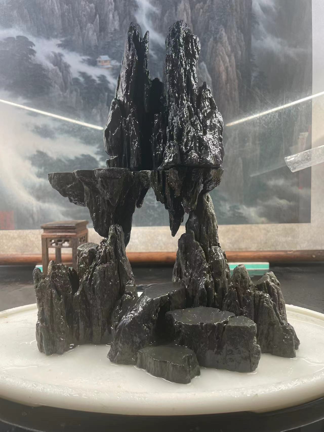 1123+2788洞天仙境-盆景鱼缸造景长25*宽15*高33