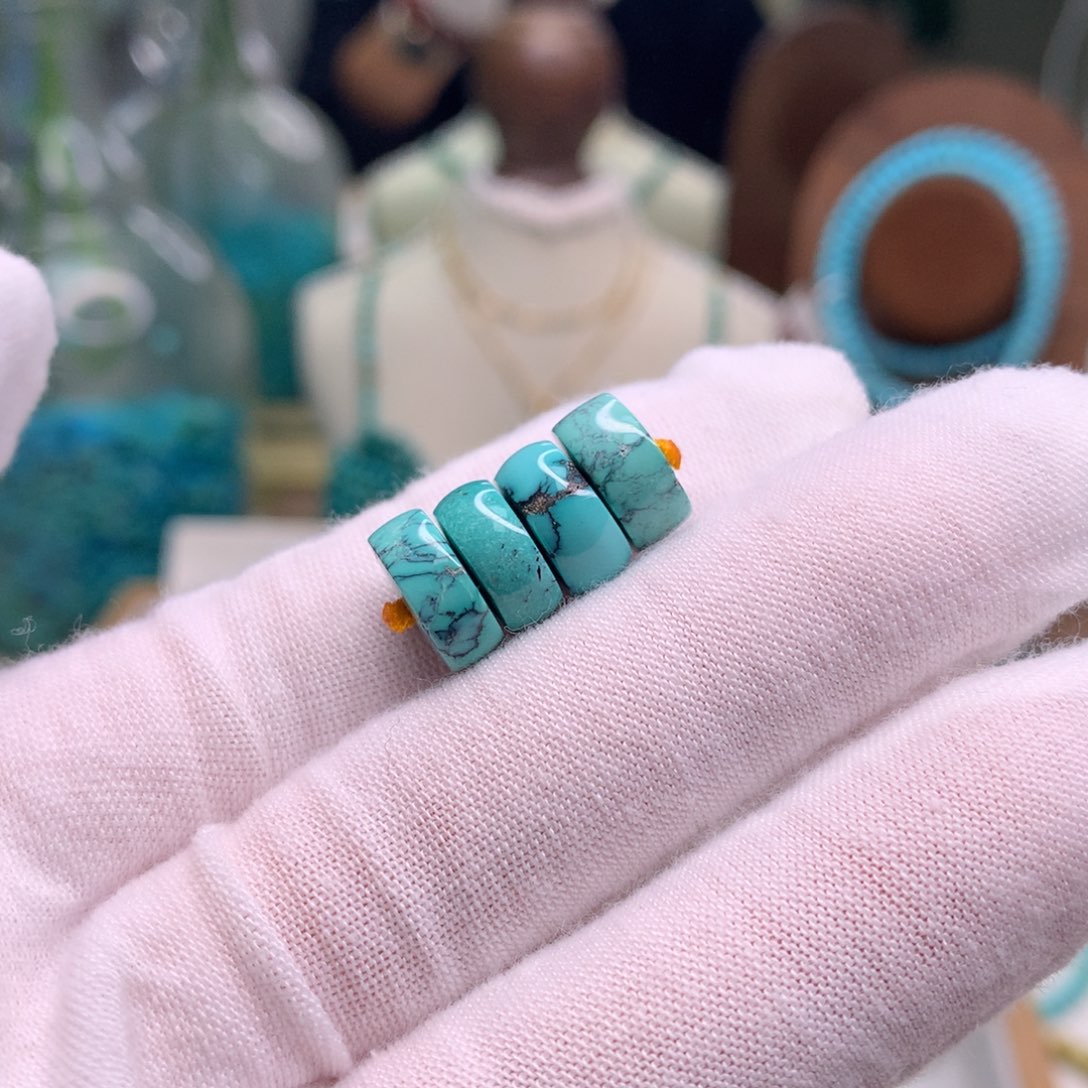 绿松石未镶嵌配饰