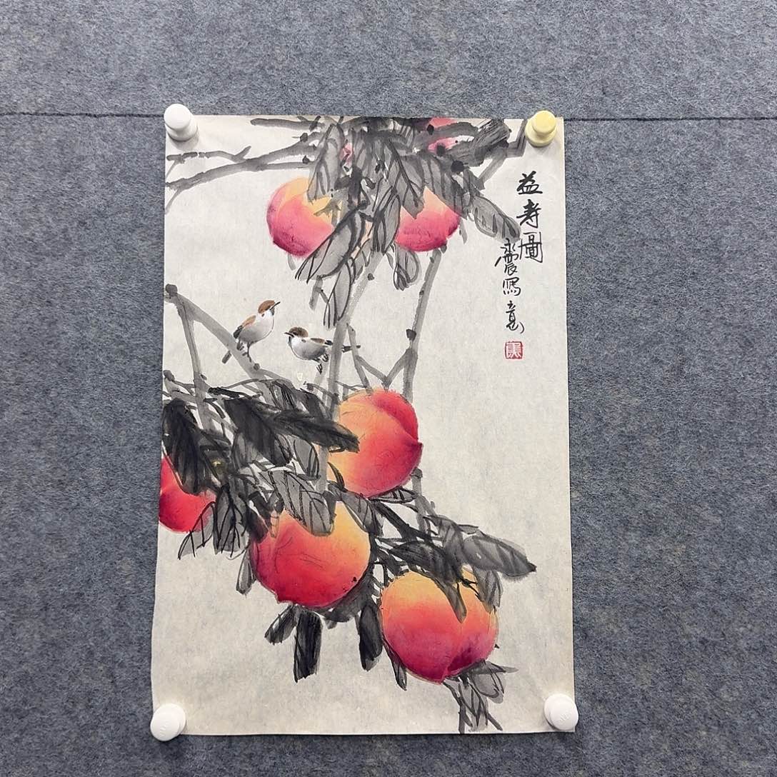 国画国画纯手绘制