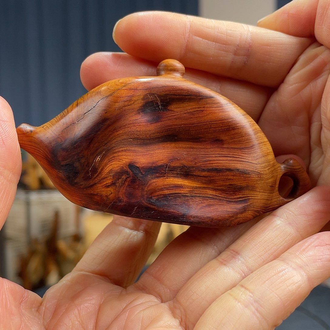 柏木（崖柏）手把件