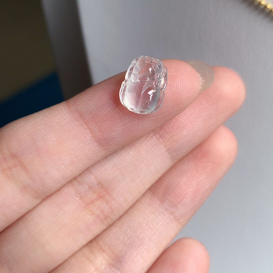 翡翠裸石缅甸天然A货翡翠冰种貔貅