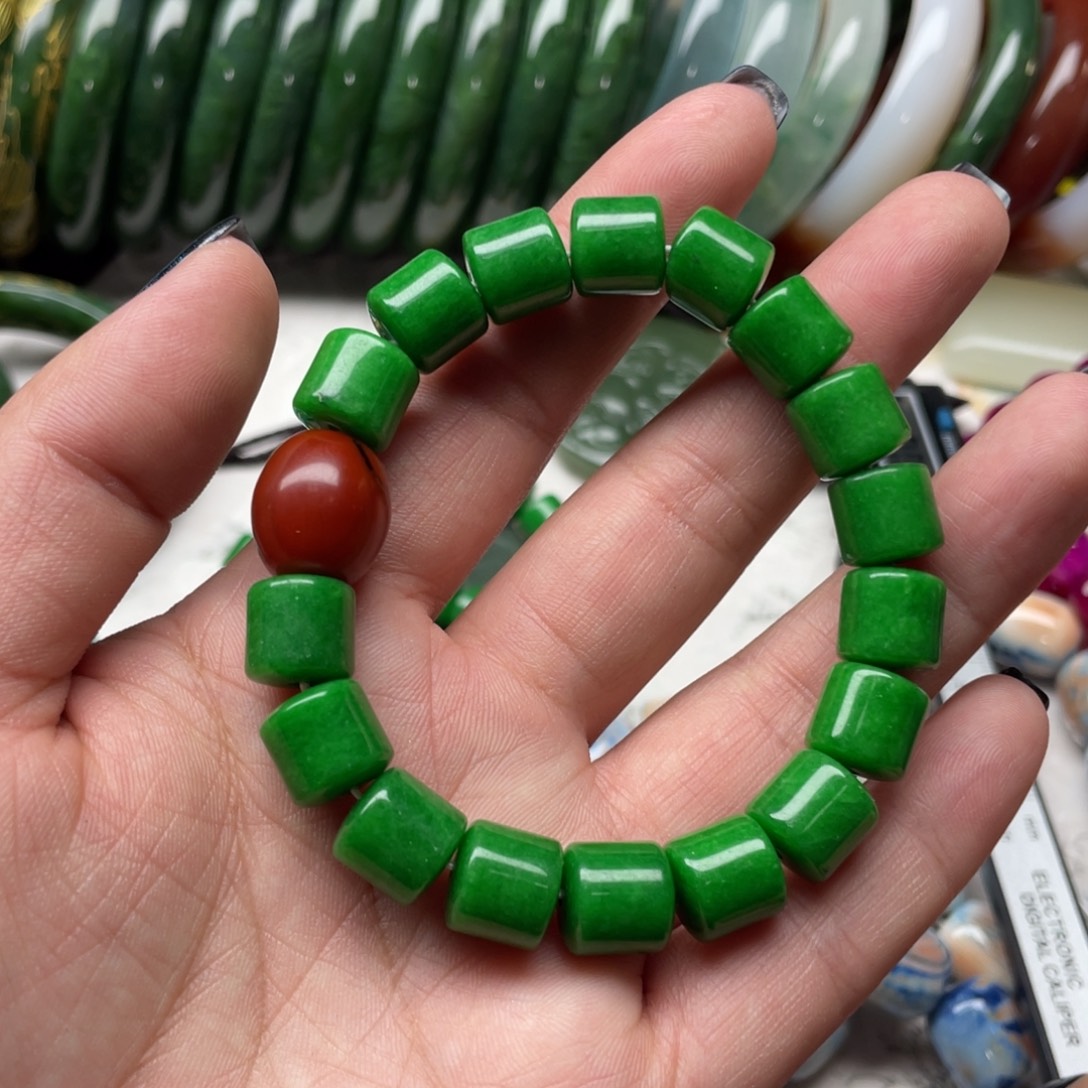 玛瑙/玉髓未镶嵌手链