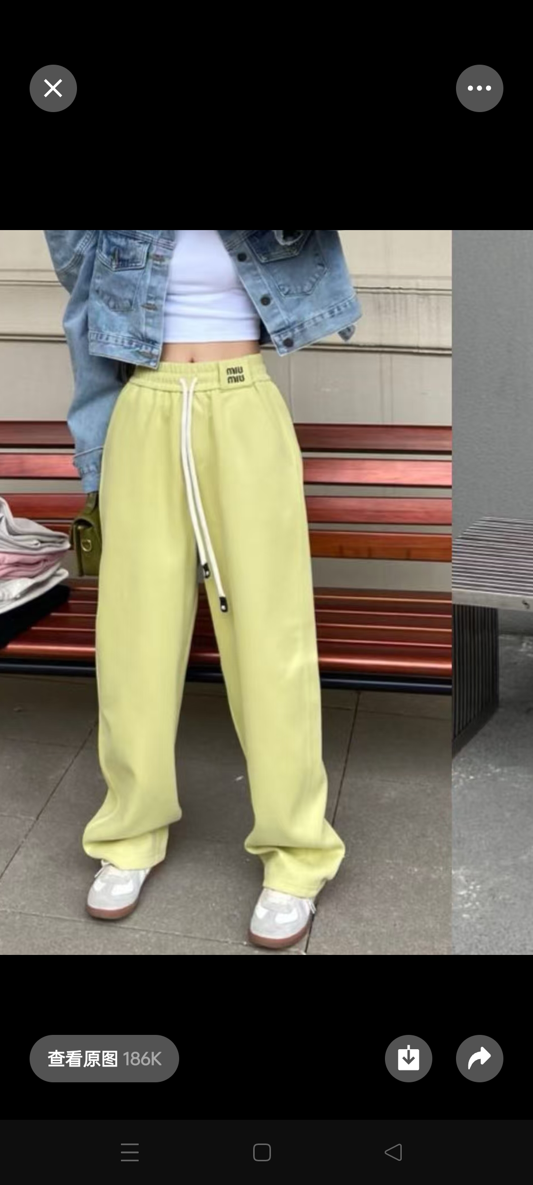 春款加厚不加绒卫裤