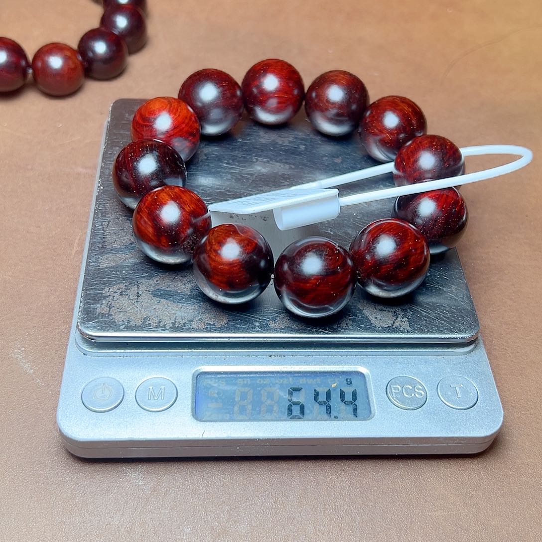 沉***香手串/手链小叶紫檀20琴料金星满水波