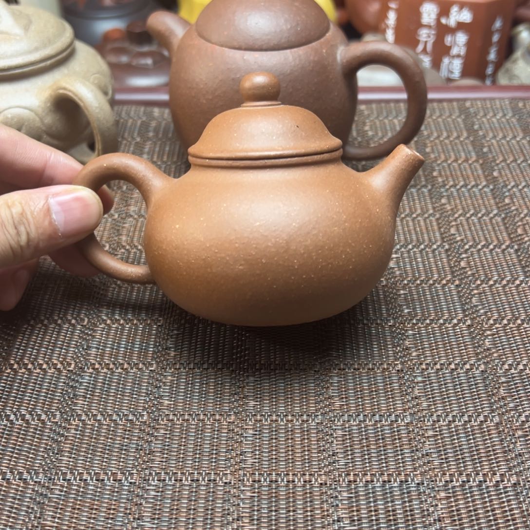 茶壶紫砂宜兴原矿紫砂壶160毫升容量