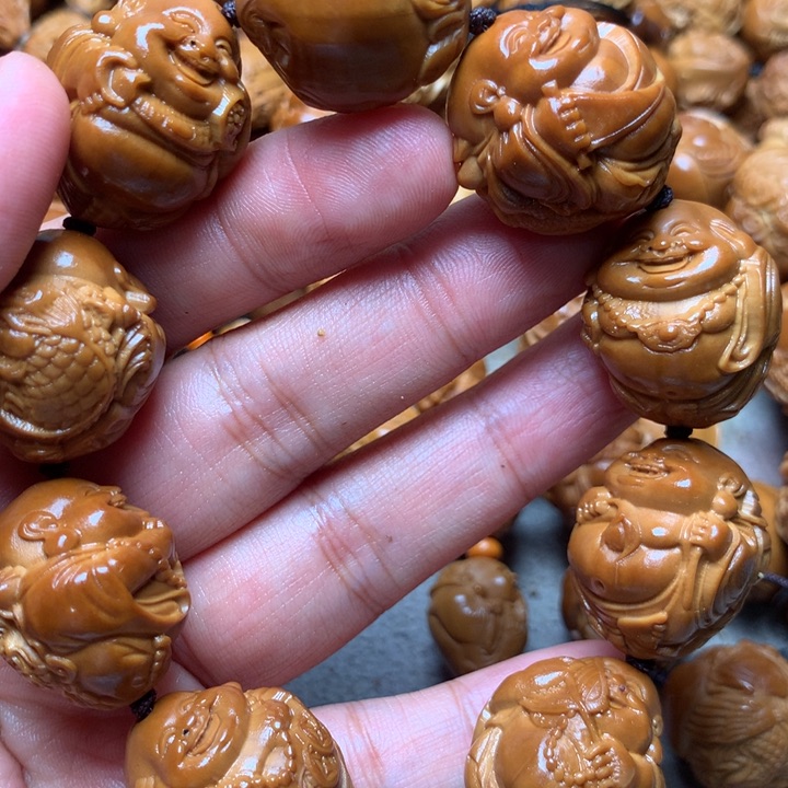 橄榄核手串/手链头一次