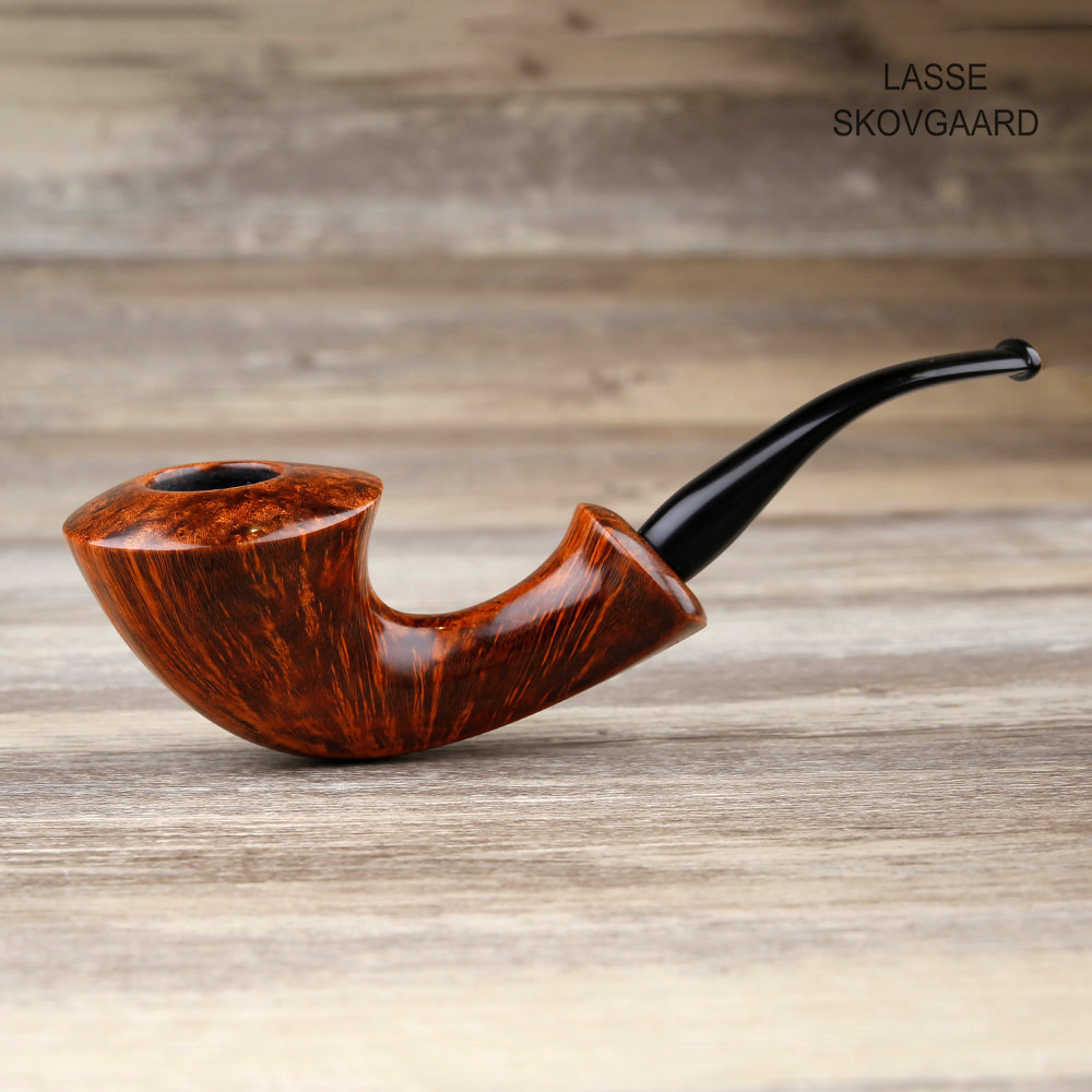 玲珑烟斗行丹麦LASSE拉塞·斯科夫高手工石楠木烟斗礼物自由式