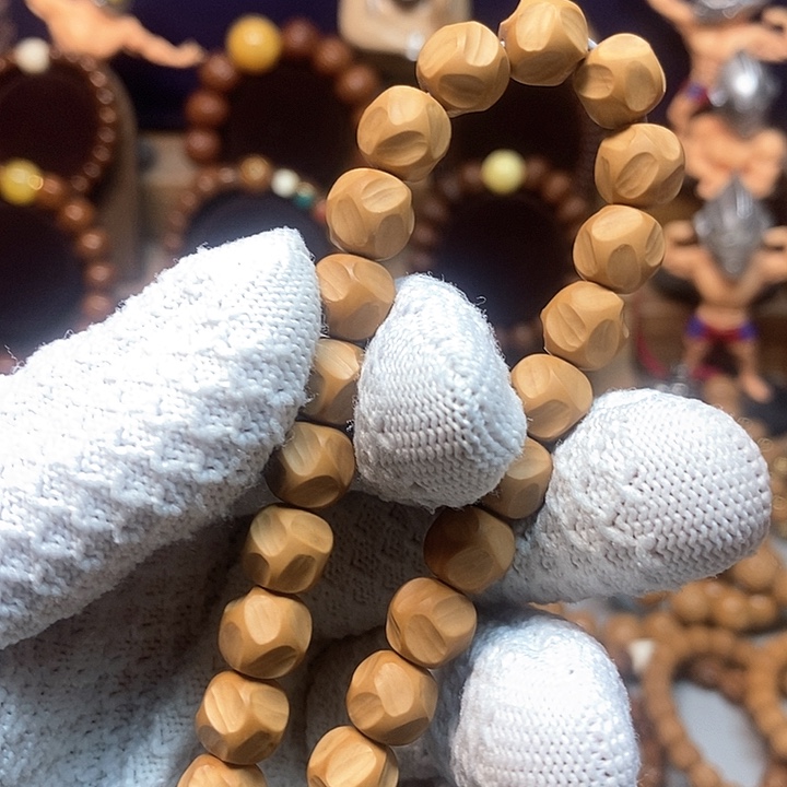 猴头核桃手串全品刀痕无相