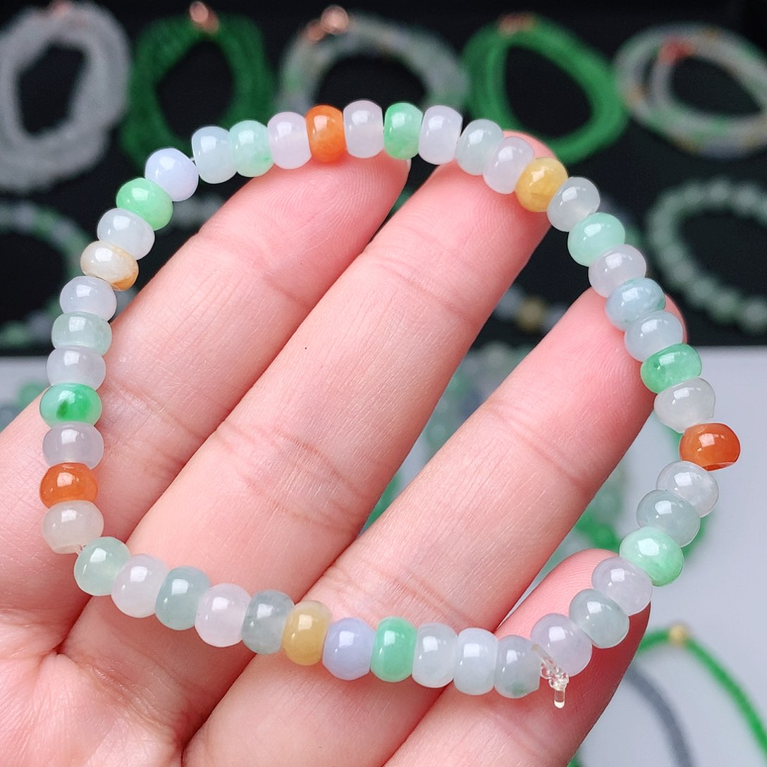 翡翠手链未镶嵌翡翠